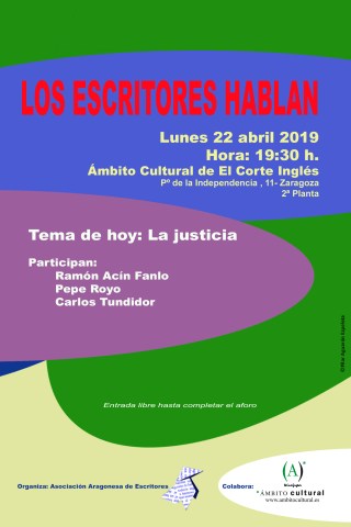 ABRIL-los escritores hablan